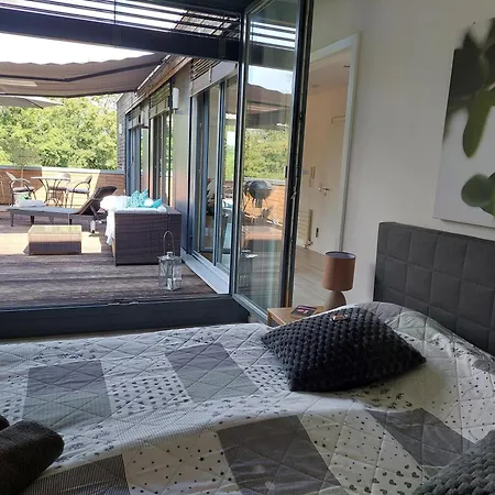 Tolle Penthouse Wohnung Direkt Am Park Heilbronn Extérieur photo